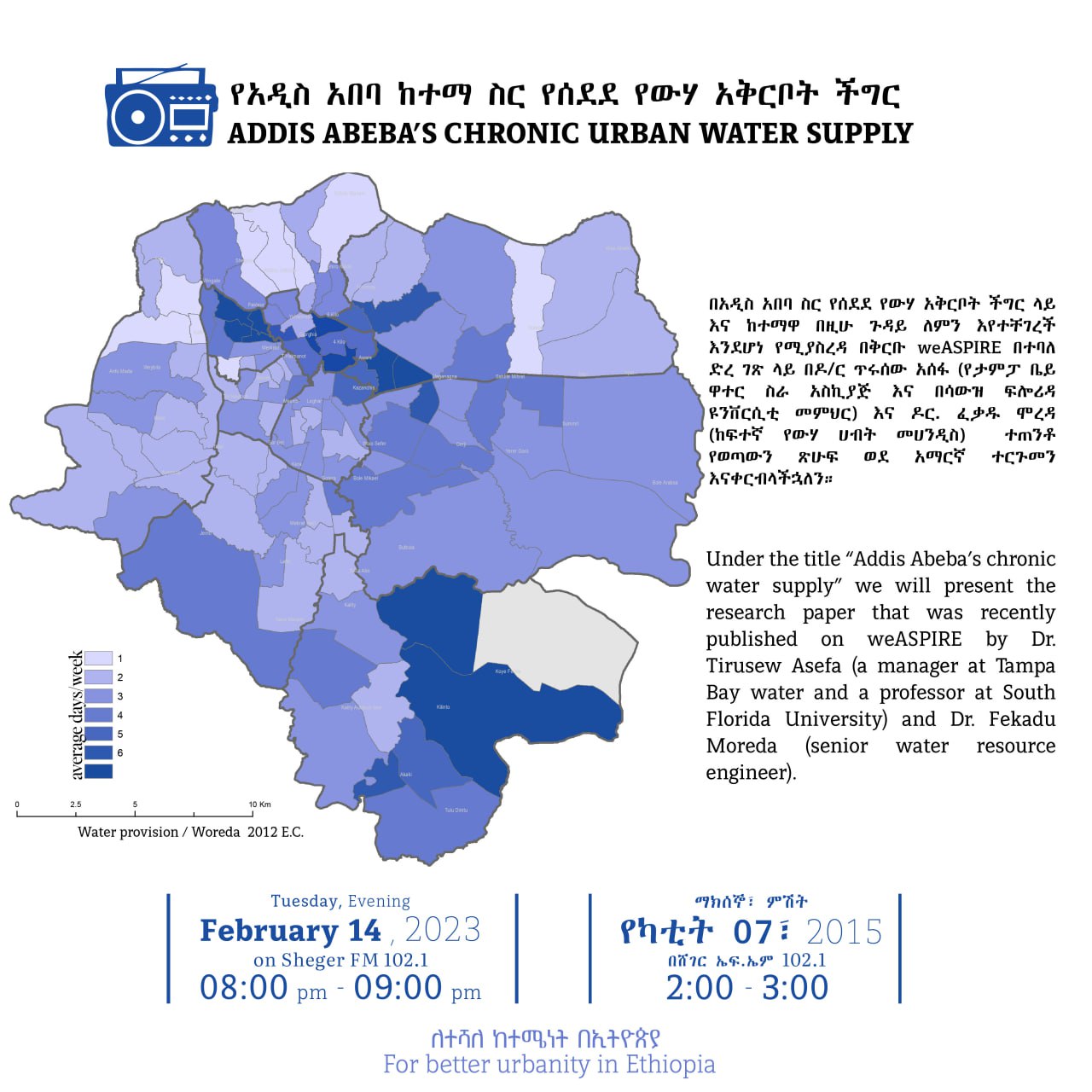 Addis Ababa’s Chronic Urban Water Supply